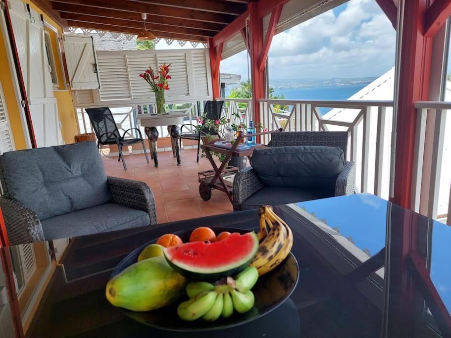 Villa Nautilia, Vue Mer, Proche Plage Les Trois-Ilets Esterno foto