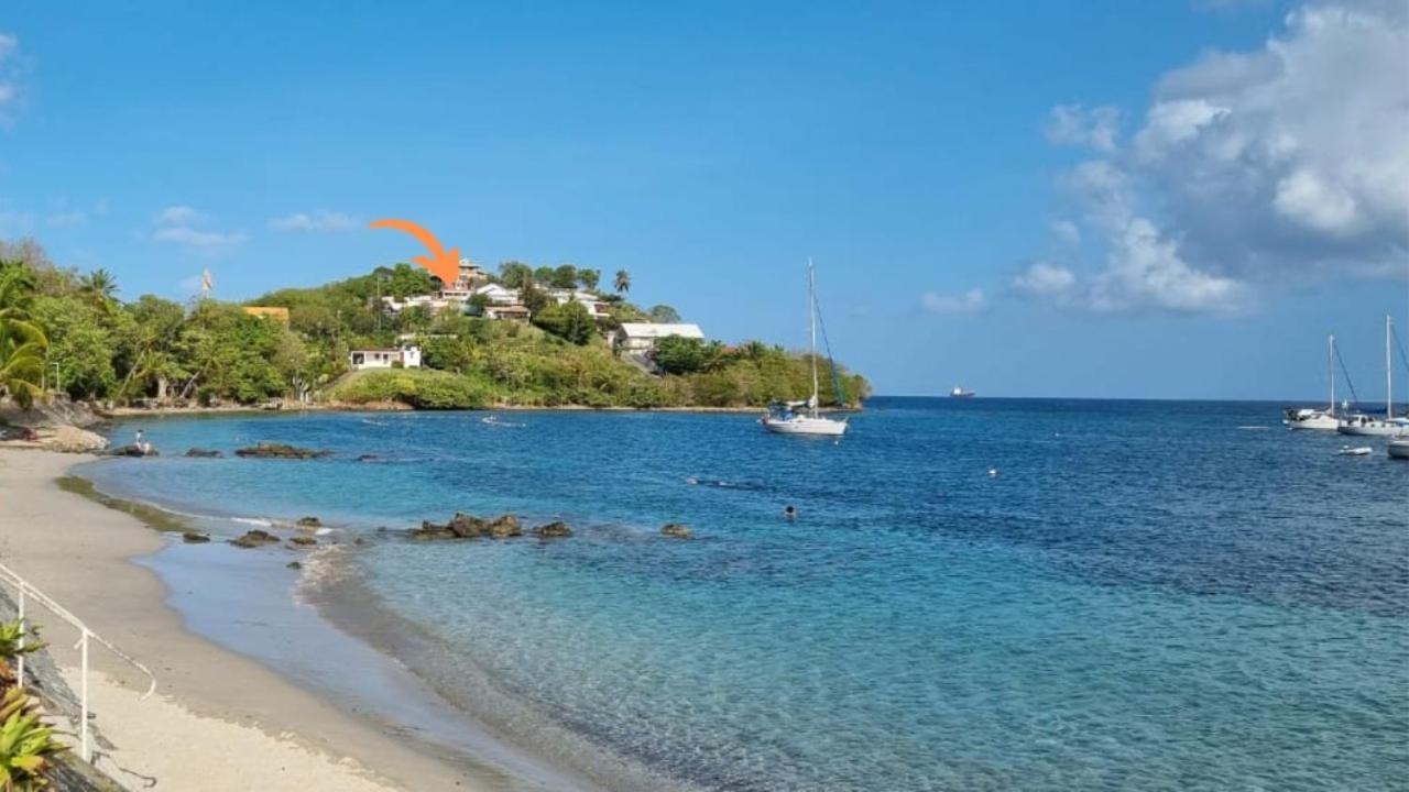 Villa Nautilia, Vue Mer, Proche Plage Les Trois-Ilets Esterno foto