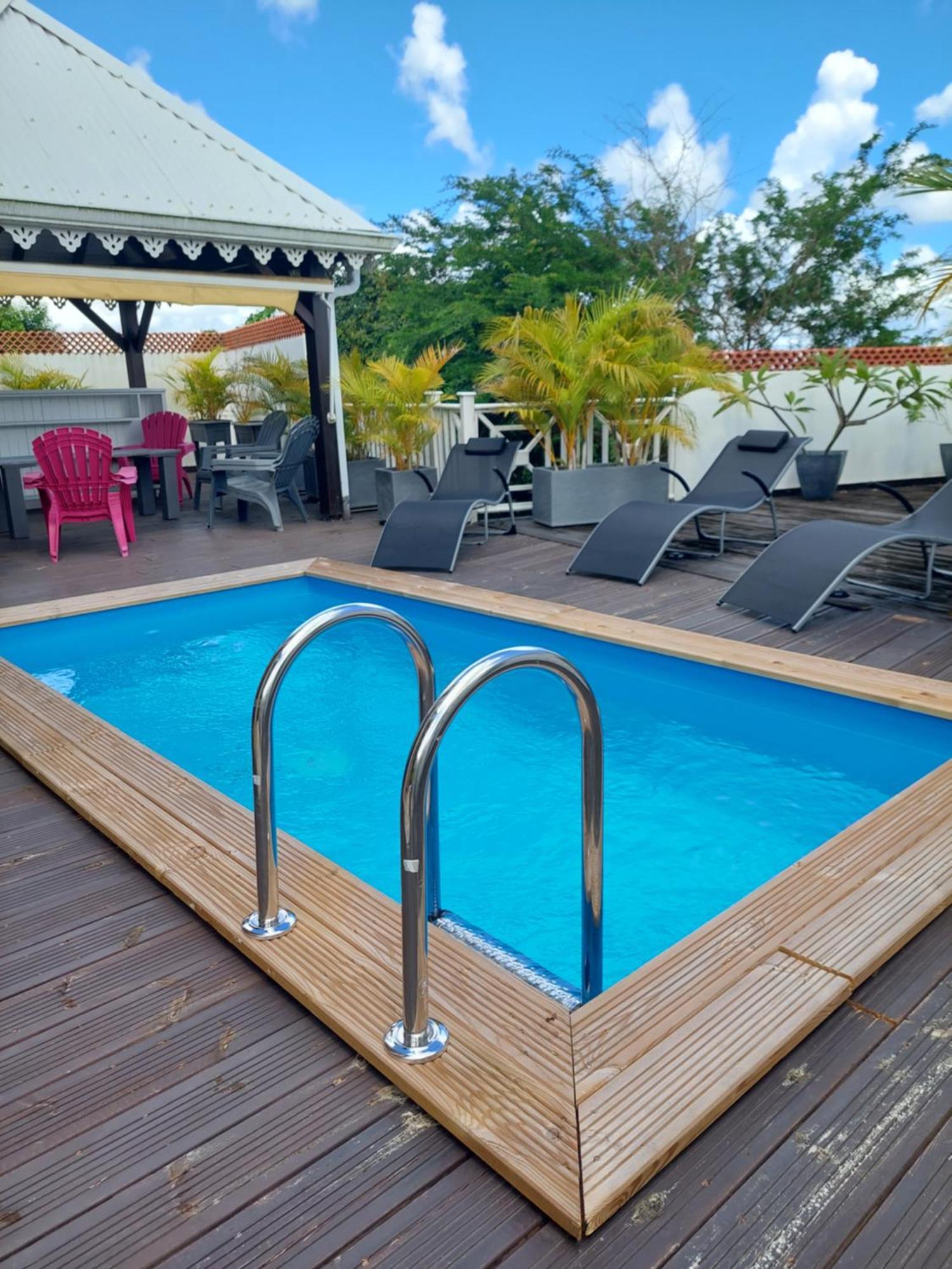 Villa Nautilia, Vue Mer, Proche Plage Les Trois-Ilets Esterno foto