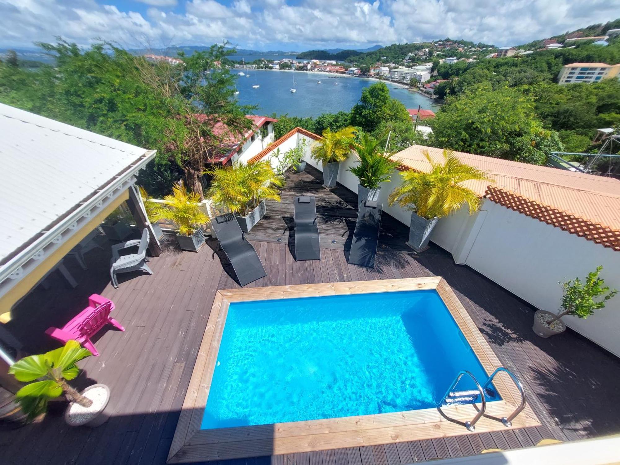 Villa Nautilia, Vue Mer, Proche Plage Les Trois-Ilets Esterno foto